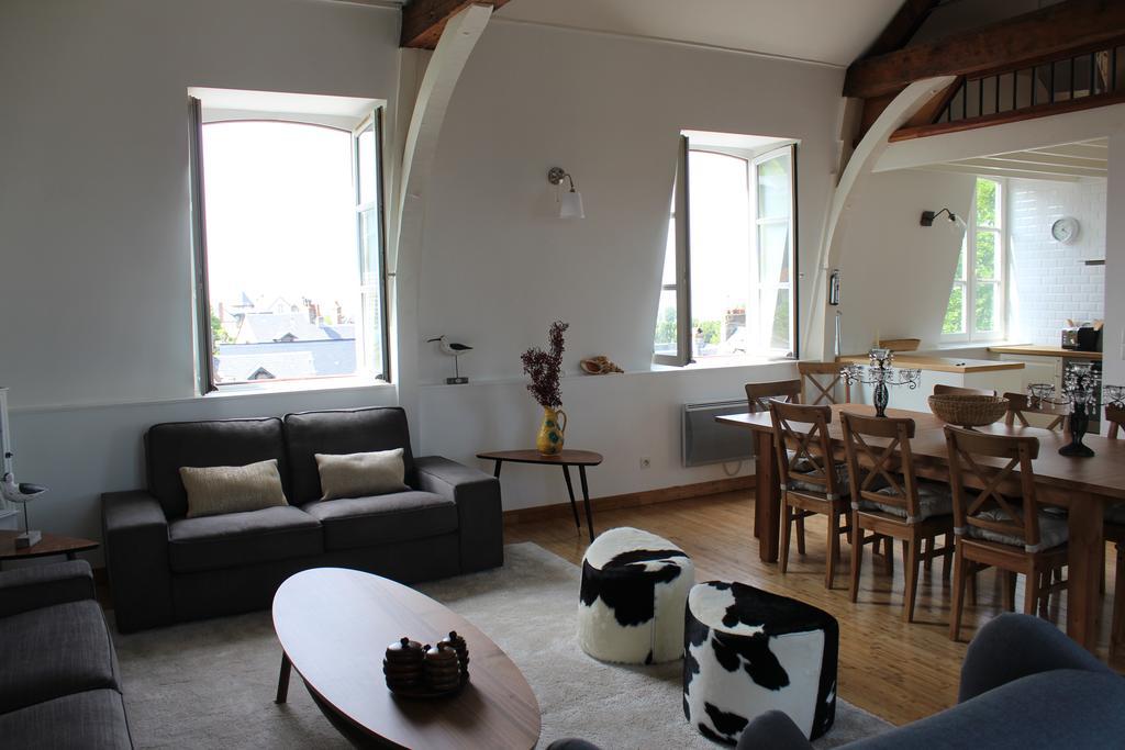 Au Belvedere Daire Honfleur Dış mekan fotoğraf